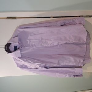 David Donahue Dress Shirt Trim Fit 16.5 34/35